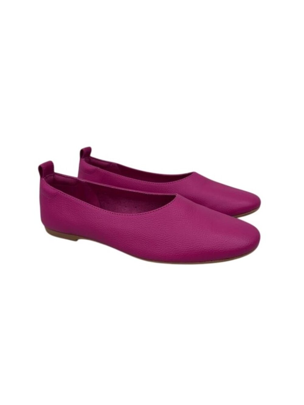 Everlane Pink Day Glove Ballet Flats Leather Slip On Shoes Womens size 7.5